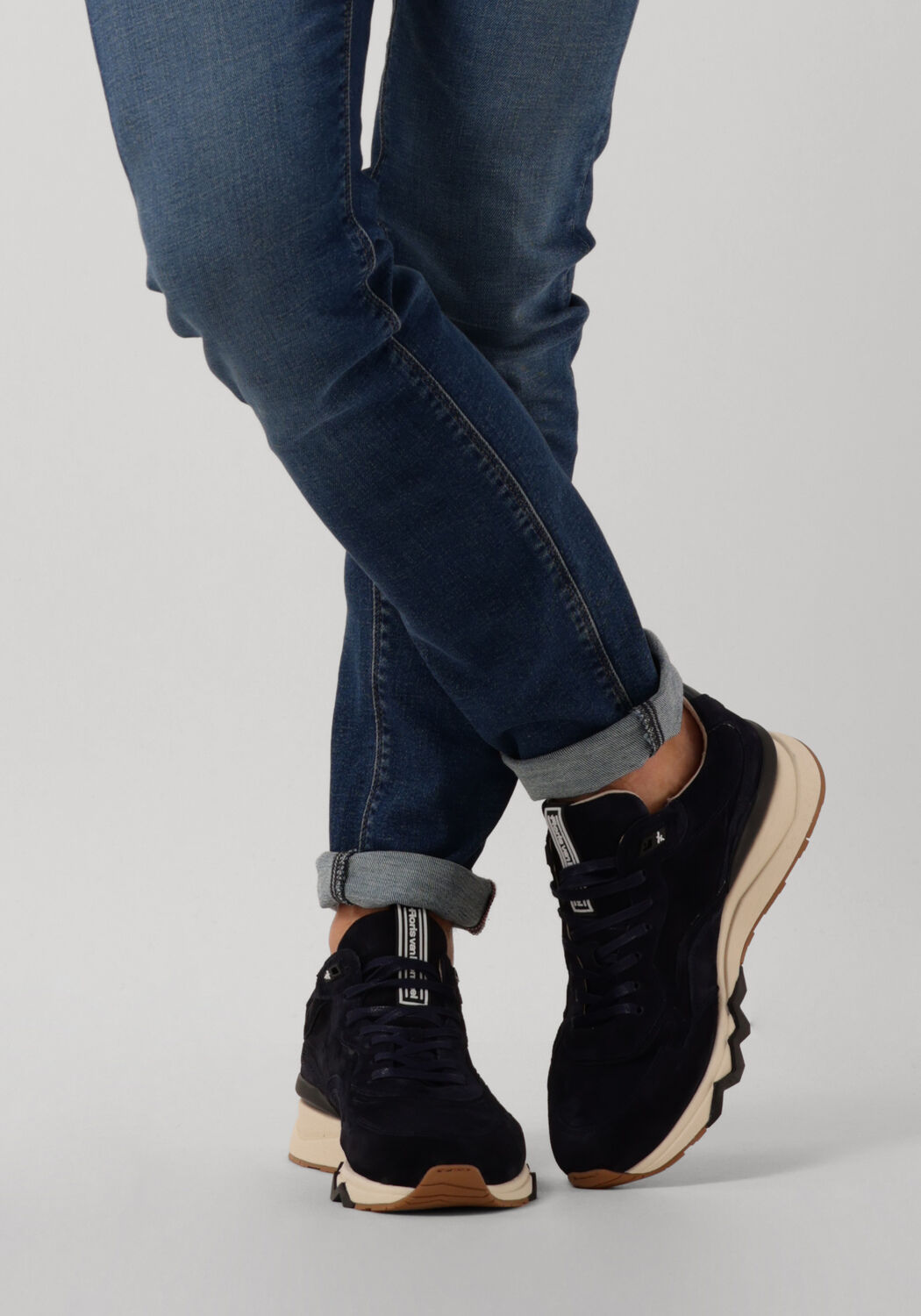 Blaue FLORIS VAN BOMMEL Sneaker Low SFM-10136 DE ZAGER - large