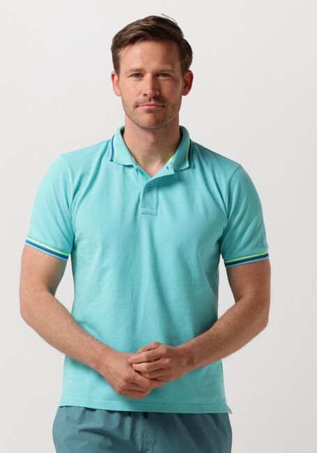 Blaue SUNDEK Polo-Shirt M4S091 BRICE POLO - large