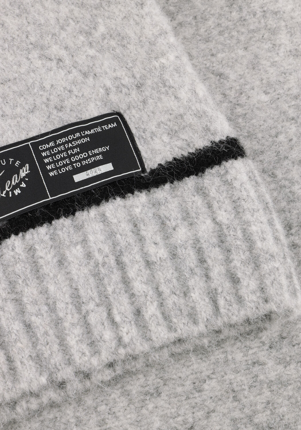 Hellgrau HAUTE L'AMITI&Eacute; Pullover TOBY HEM LINE KNIT - large