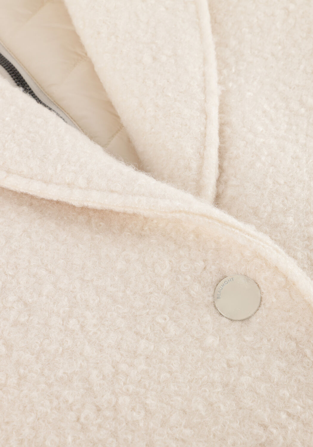 Ecru BEAUMONT M&auml;ntel TARA COAT - large