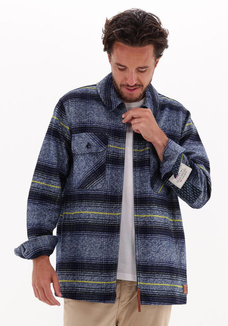 Mehrfarbige/Bunte SCOTCH & SODA Overshirt CHECKED SHIRT JACKET - large