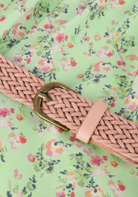 Grüne NONO Minikleid MAAN FLORAL WIDE DRESS + BELT - large