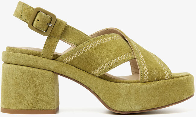 Grüne VIA VAI Sandalen ELIA PAISLEY - large