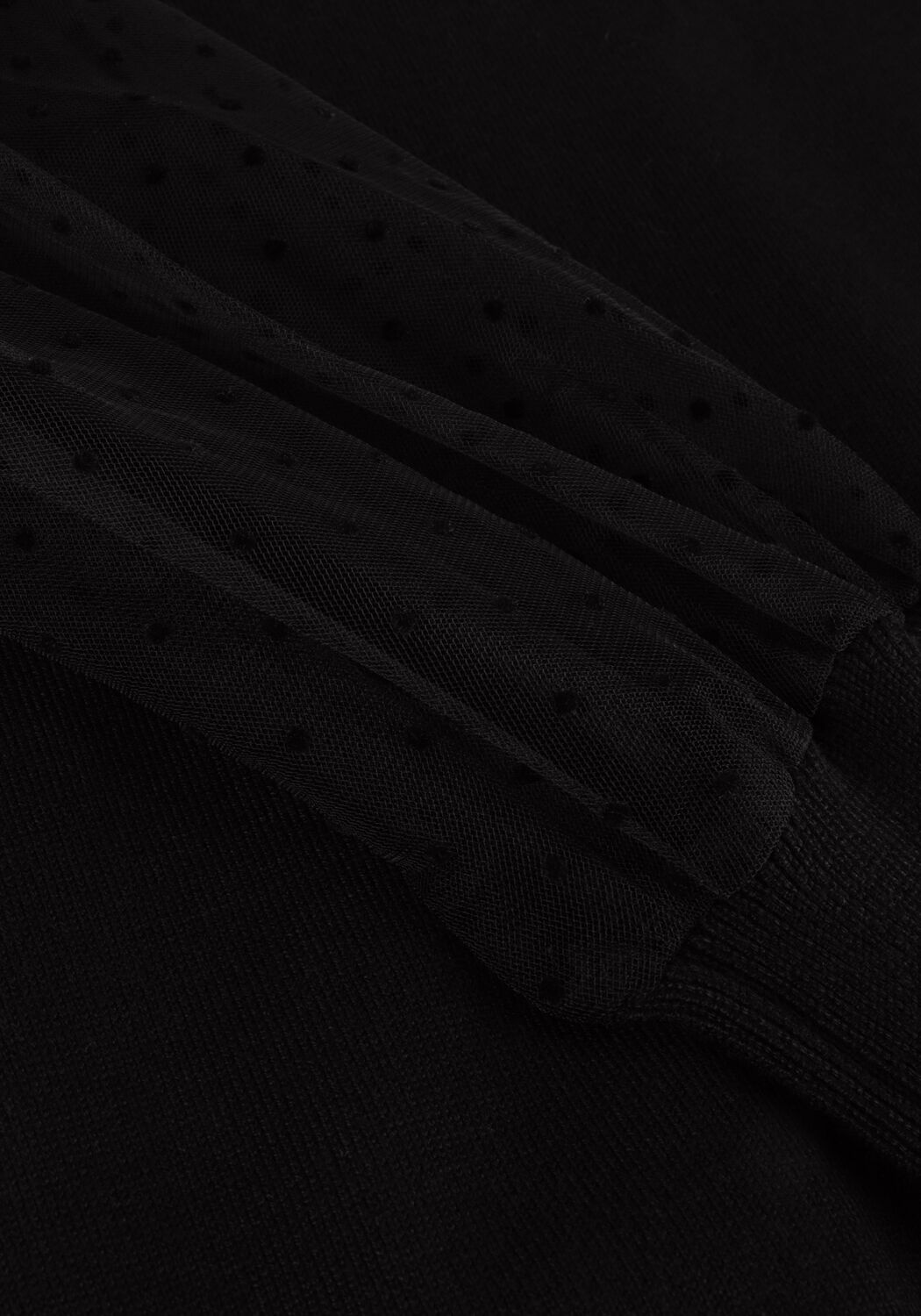 Schwarze YDENCE Tops & T-shirts KNITTED TOP MARCIE - large