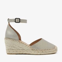 Graue VIA VAI Sandaletten mit Absatz FLORA BRAID - medium