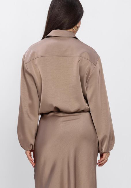 Taupe NEO NOIR Jacken DENIELLE HEAVY SATEEN JACKET - large