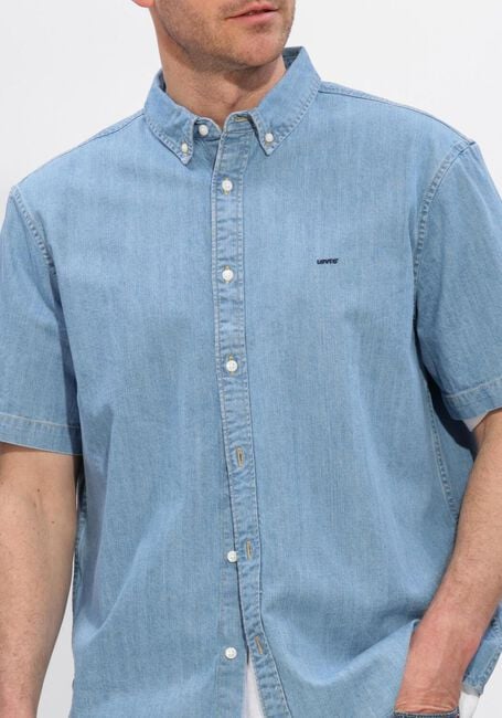 Hellblau LEVI'S Casual-Oberhemd SS AUTHENTIC BUTTON DOWN - large
