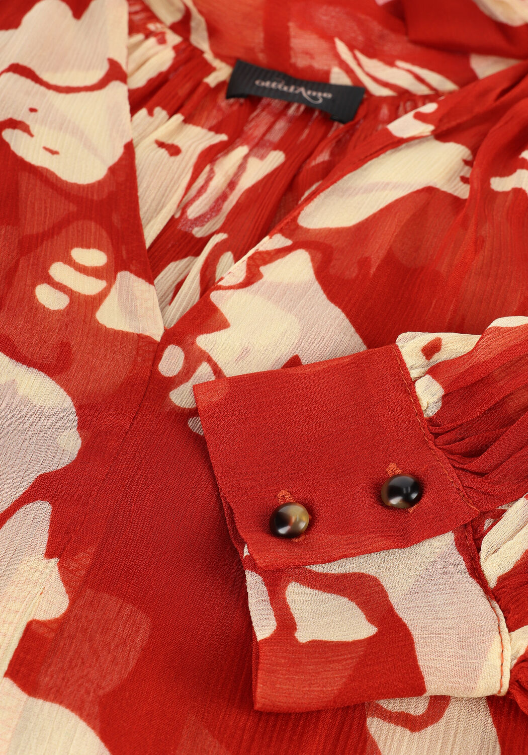 Braune OTTOD'AME Blusen CAMICIA DC4581 - large