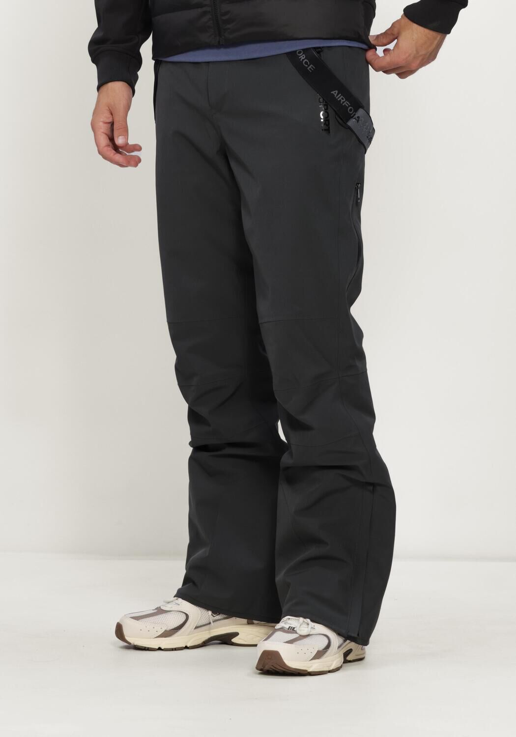 Schwarze AIRFORCE Skihosen ALTA SKI PANTS - large