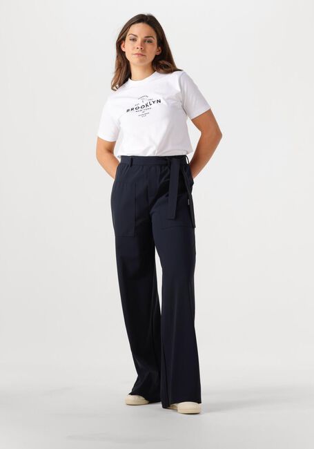 Blaue PENN & INK Hose TROUSERS S25N1586 - large