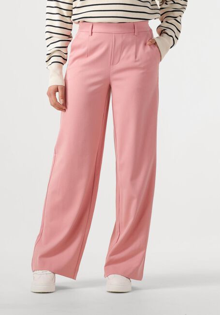 Hell-Pink OBJECT Hose OBJLISA WIDE PANT - large