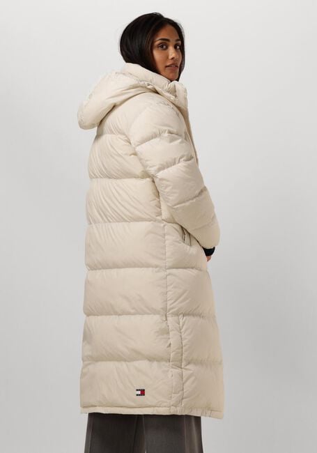 Beige TOMMY JEANS Wattierte Jack TJW ALASKA LONG PUFFER - large