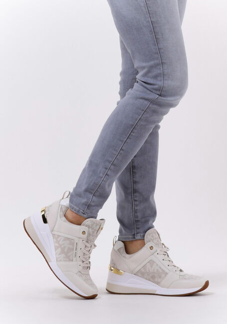 Wei&szlig;e MICHAEL KORS Sneaker High GEORGIE TRAINER - large