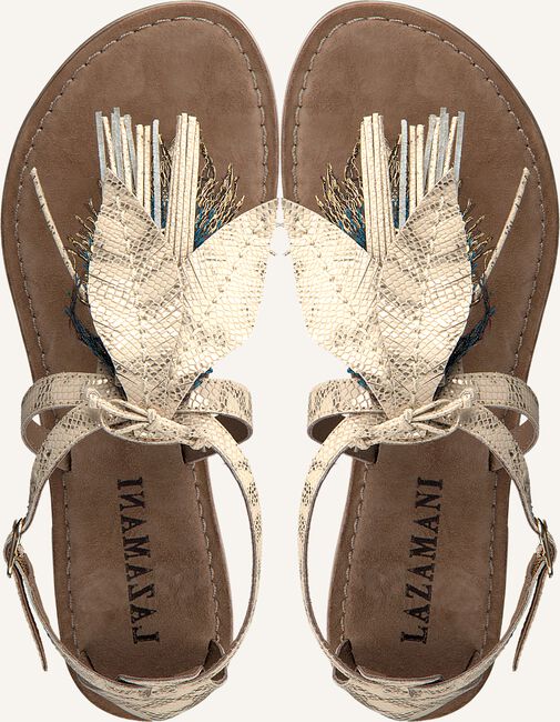 Weiße LAZAMANI Flache Sandalen 75.539 Weiße LAZAMANI Flache Sandalen 75.539 - large