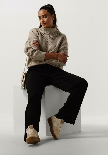 Graue SIMPLE Rollkragenpullover KNIT-AC-PL-23-1 - large