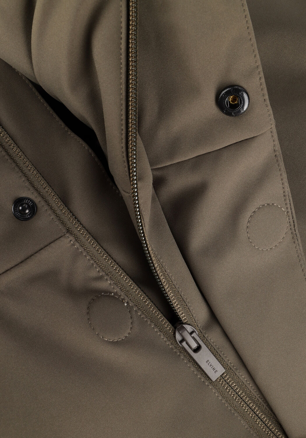 Gr&uuml;ne ELVINE Wattierte Jack JEFFREY - large