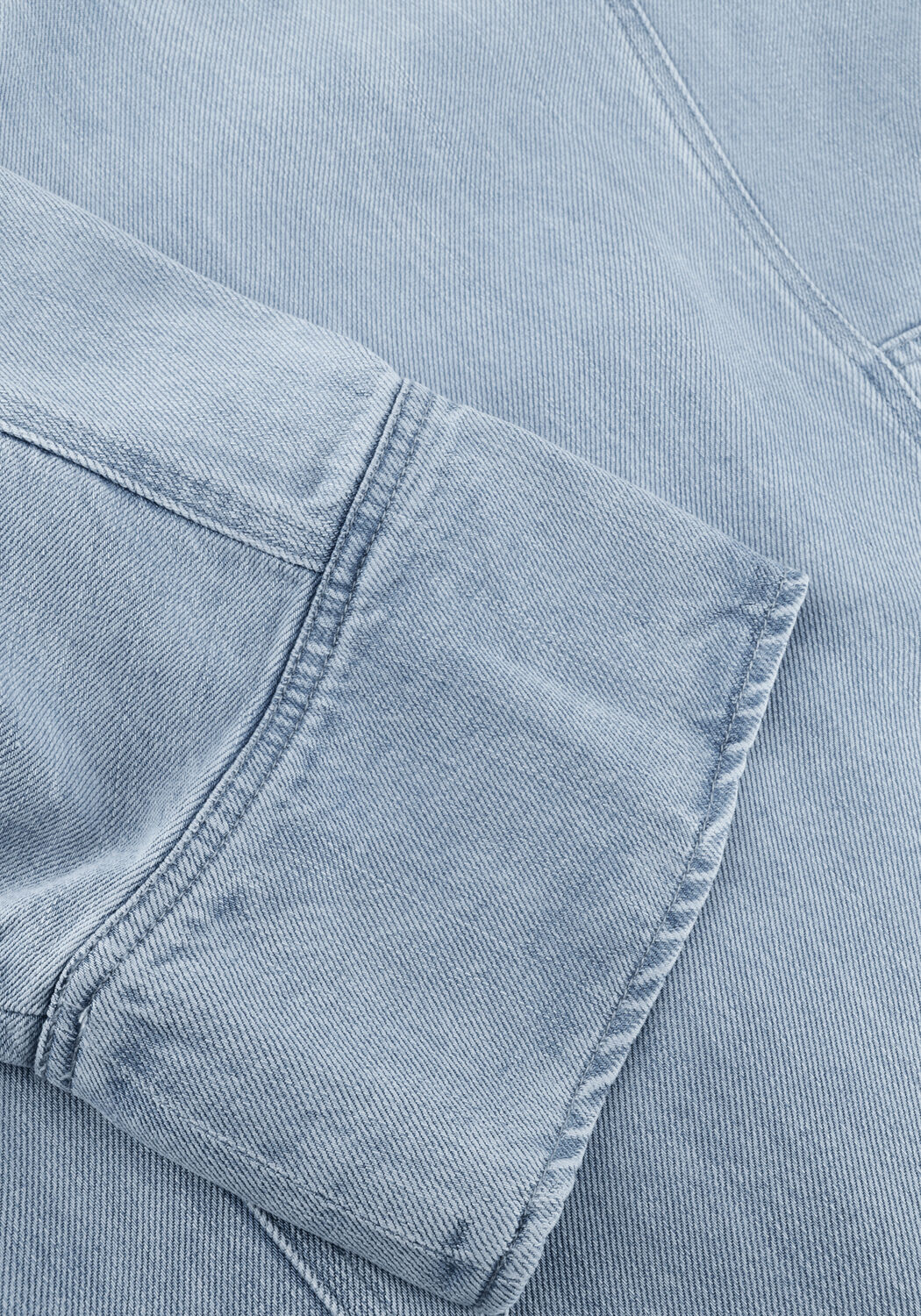 Hellblau ANOTHER LABEL Minikleid ALGENIVEE DRESS S/S - large