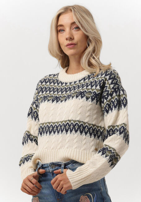 Nicht-gerade weiss SCOTCH & SODA Pullover FAIR ISLE KNITTED CABLE PULLOVER - large