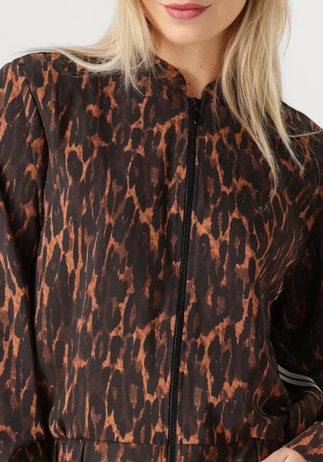 Braune STUDIO ANNELOES Jack ELLIOT ANIMAL BOMBER JACKET - large