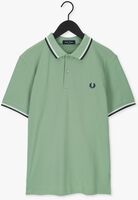 Grüne FRED PERRY Polo-Shirt TWIN TIPPED FRED PERRY SHIRT