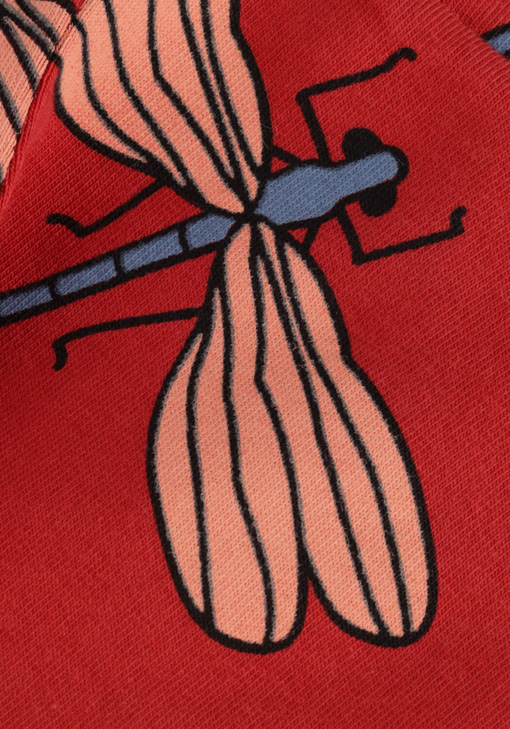 Rote CARLIJNQ Legging DRAGONFLY - BABYLEGGING - large