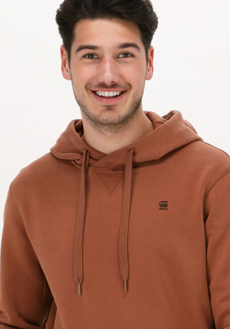 Braune G-STAR RAW Sweatshirt PREMIUM CORE HDD SW L\S - large