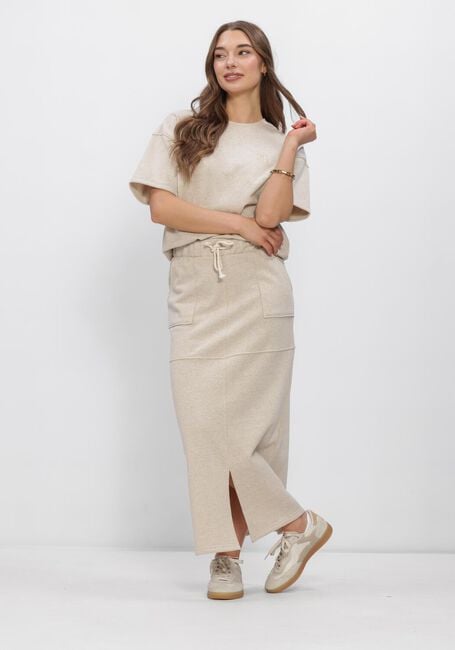 Sand NUKUS Maxirock MAARTJE SKIRT LUREX - large