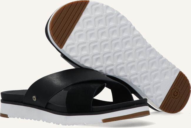 Schwarze UGG Pantolette W KARI SLIDE Schwarze UGG Pantolette W KARI SLIDE - large
