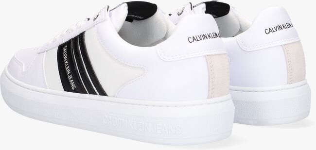 Weiße CALVIN KLEIN Sneaker low CUPSOLE LACEUP OXFORD - large