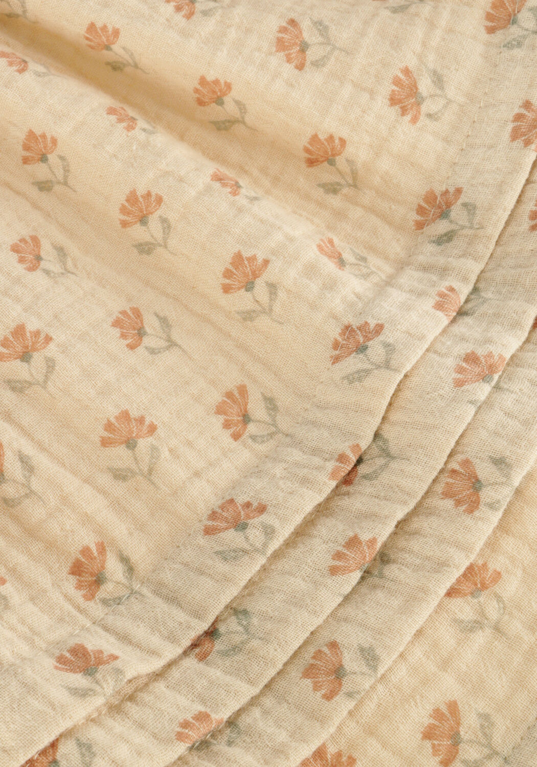 Beige RYLEE + CRU Minirock MAE SKIRT VINTAGE FLEUR - large