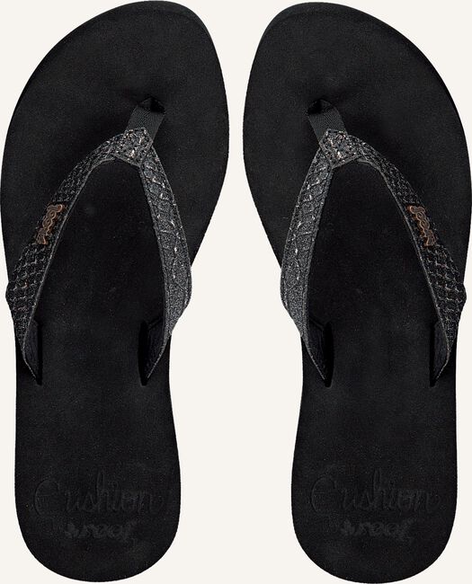 Schwarze REEF Zehentrenner STAR CUSHION SASSY Schwarze REEF Zehentrenner STAR CUSHION SASSY - large