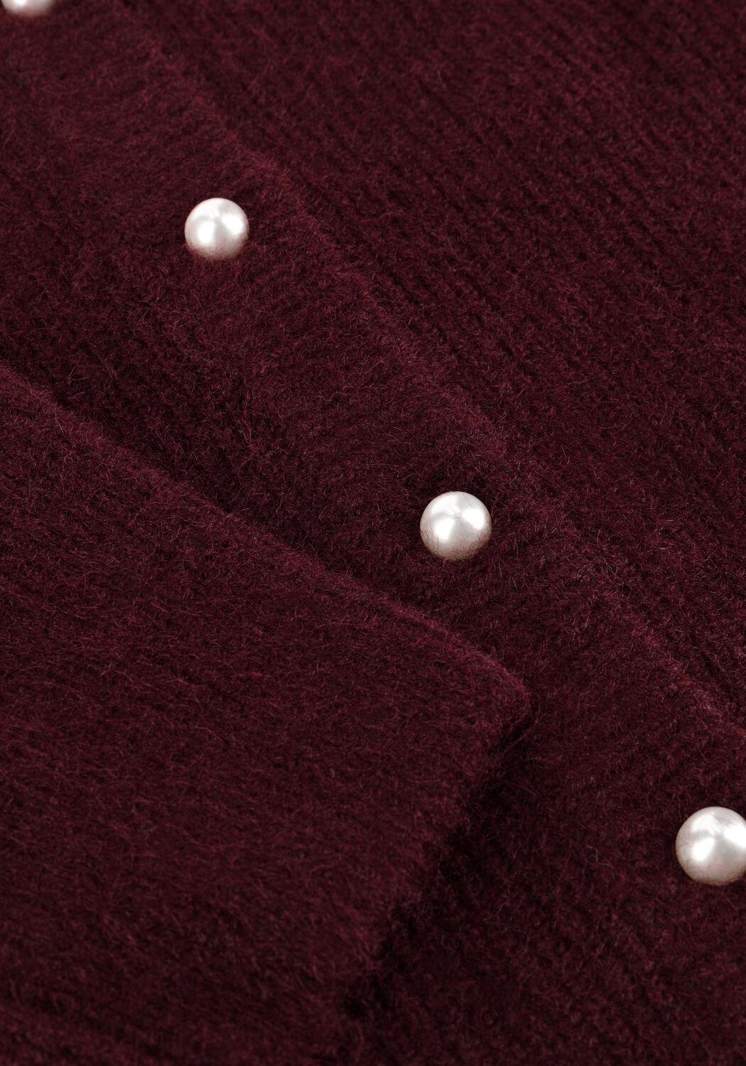 Bordeaux NOTRE-V Strickjacke NV-GRACE - large