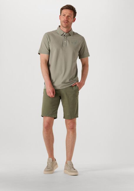 Khaki PME LEGEND Polo-Shirt STRETCH PIQUE PACKAGE - large