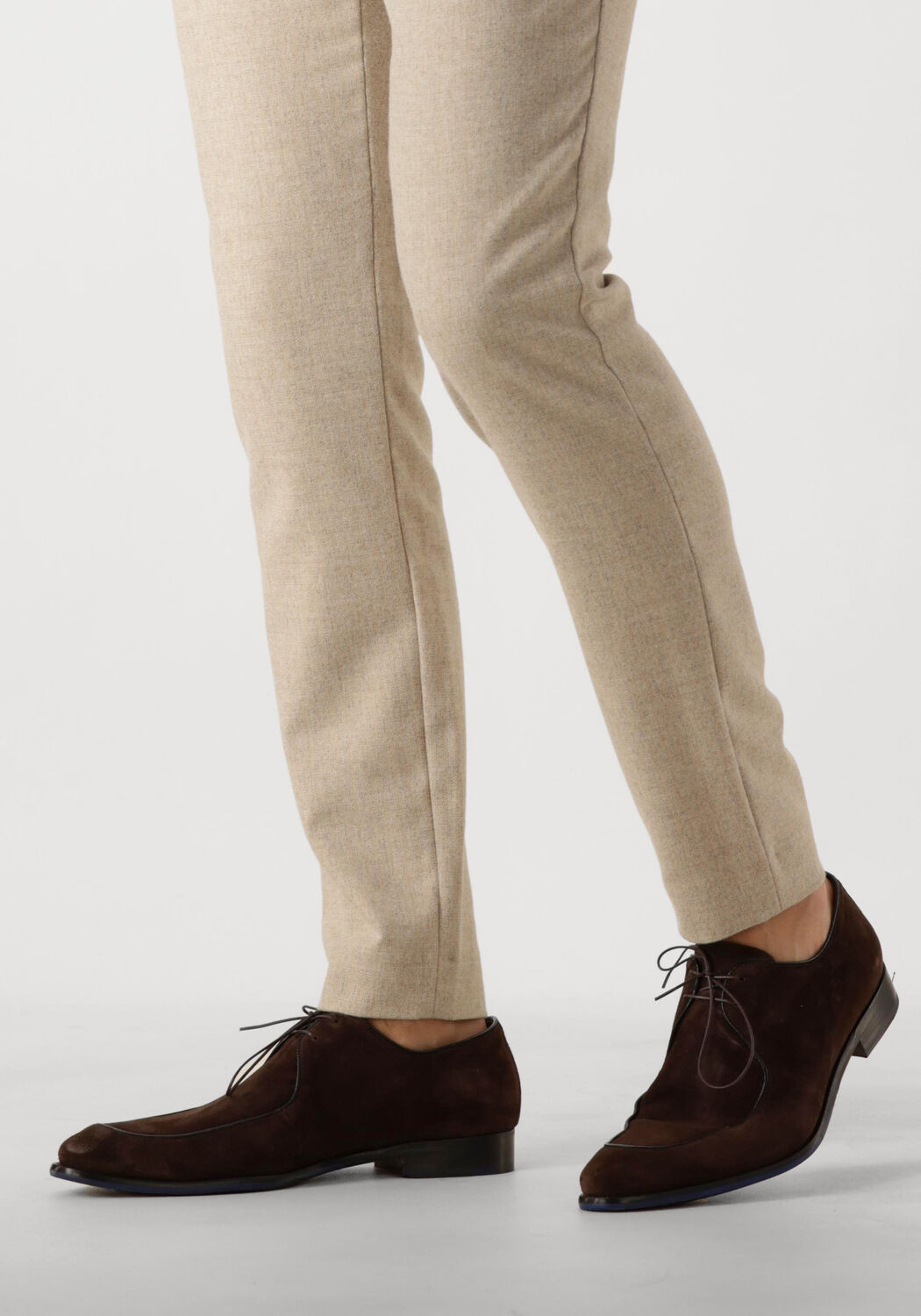 Braune FLORIS VAN BOMMEL Business Schuhe SFM-30325 DE STAPPER - large