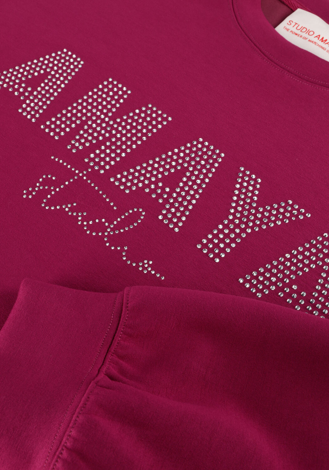 Fuchsie STUDIO AMAYA Sweatshirt FREYA - large