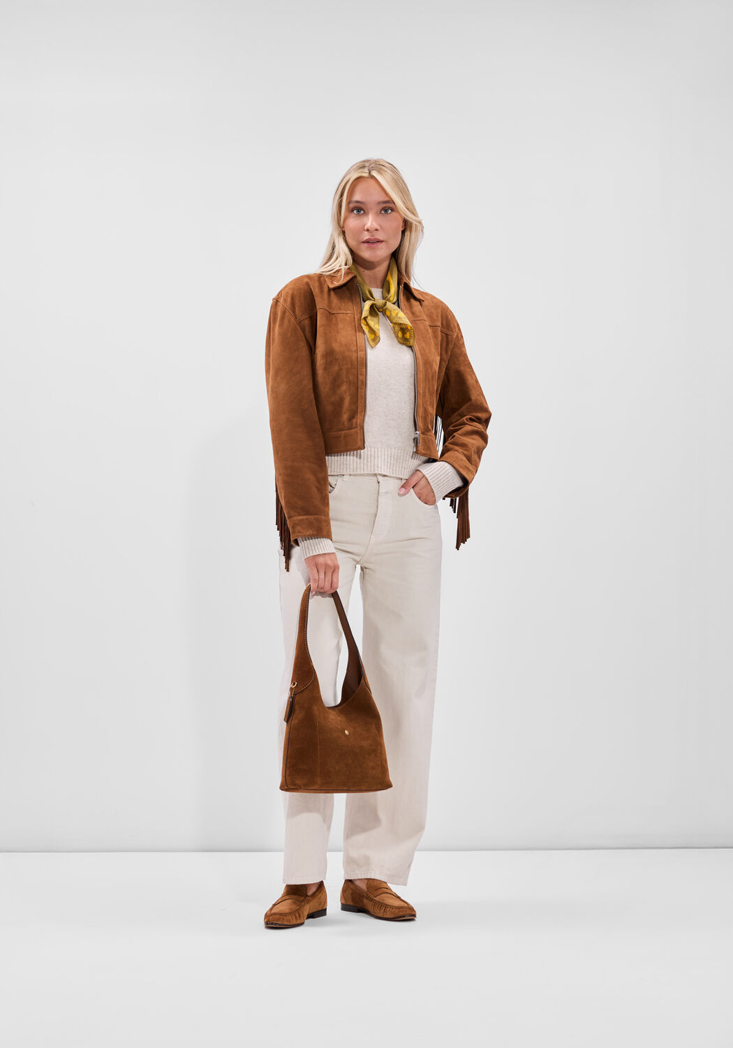 Braune COACH Umh&auml;ngetasche BROOKLYN 28 - large