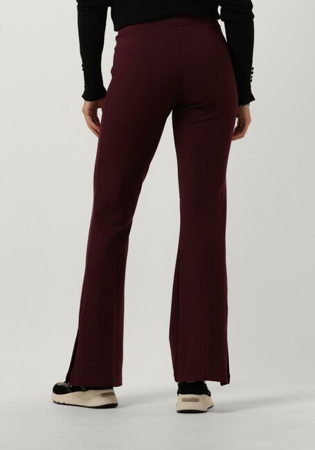 Rote JANSEN AMSTERDAM Schlaghose HV407 FLAIRED LEGGING - large