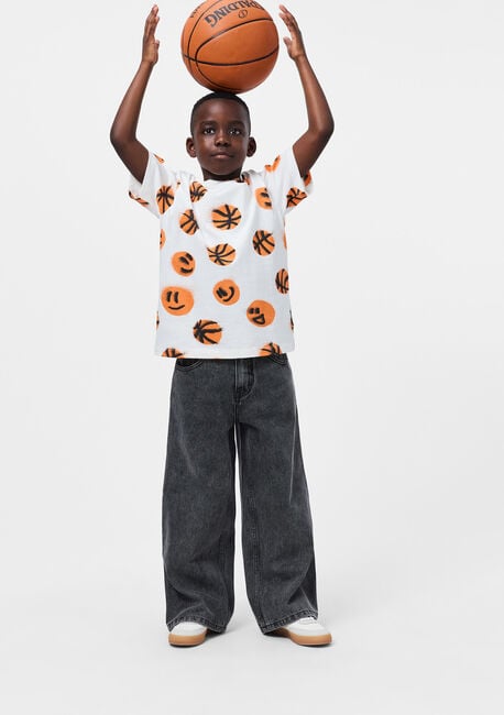 Mehrfarbige/Bunte MOLO T-shirt RILEY - large