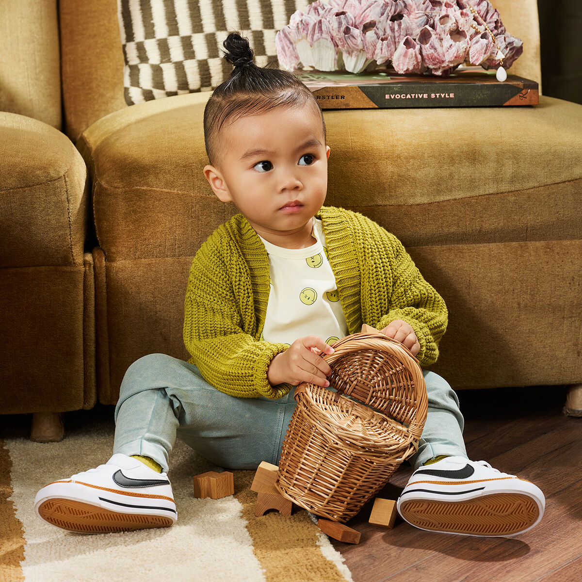 Gr&uuml;ne Z8 Strickjacke CAJA - large