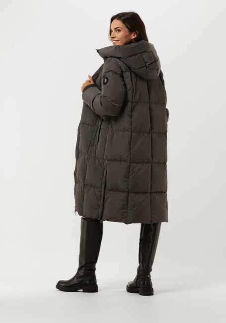 Graue MOS MOSH Wattierte Jack NOVA SQUARE DOWN COAT - large
