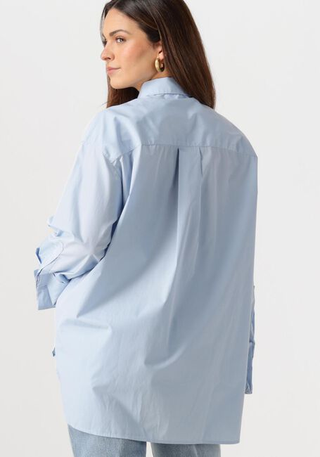 Blaue MSCH COPENHAGEN Blusen MSCHERINA ZENIKA SHIRT - large