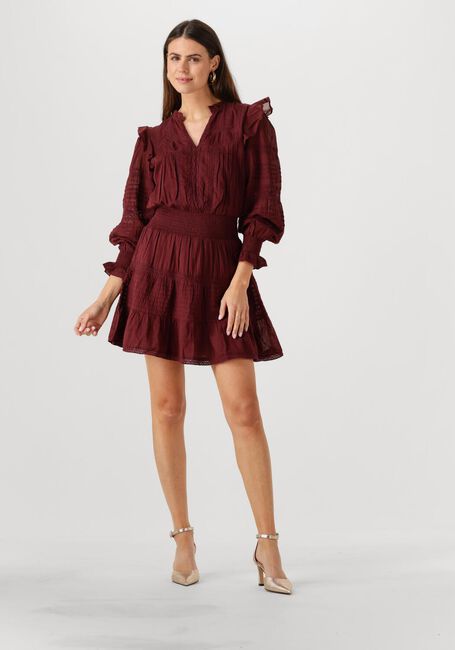 Bordeaux NEO NOIR Minikleid ARAN S VOILE DRESS - large