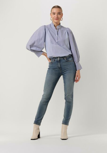 Hellblau ANTIK BATIK Blusen POPY BLOUSE - large