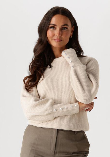 Creme NEO NOIR Pullover ANGIE KNIT BLOUSE - large