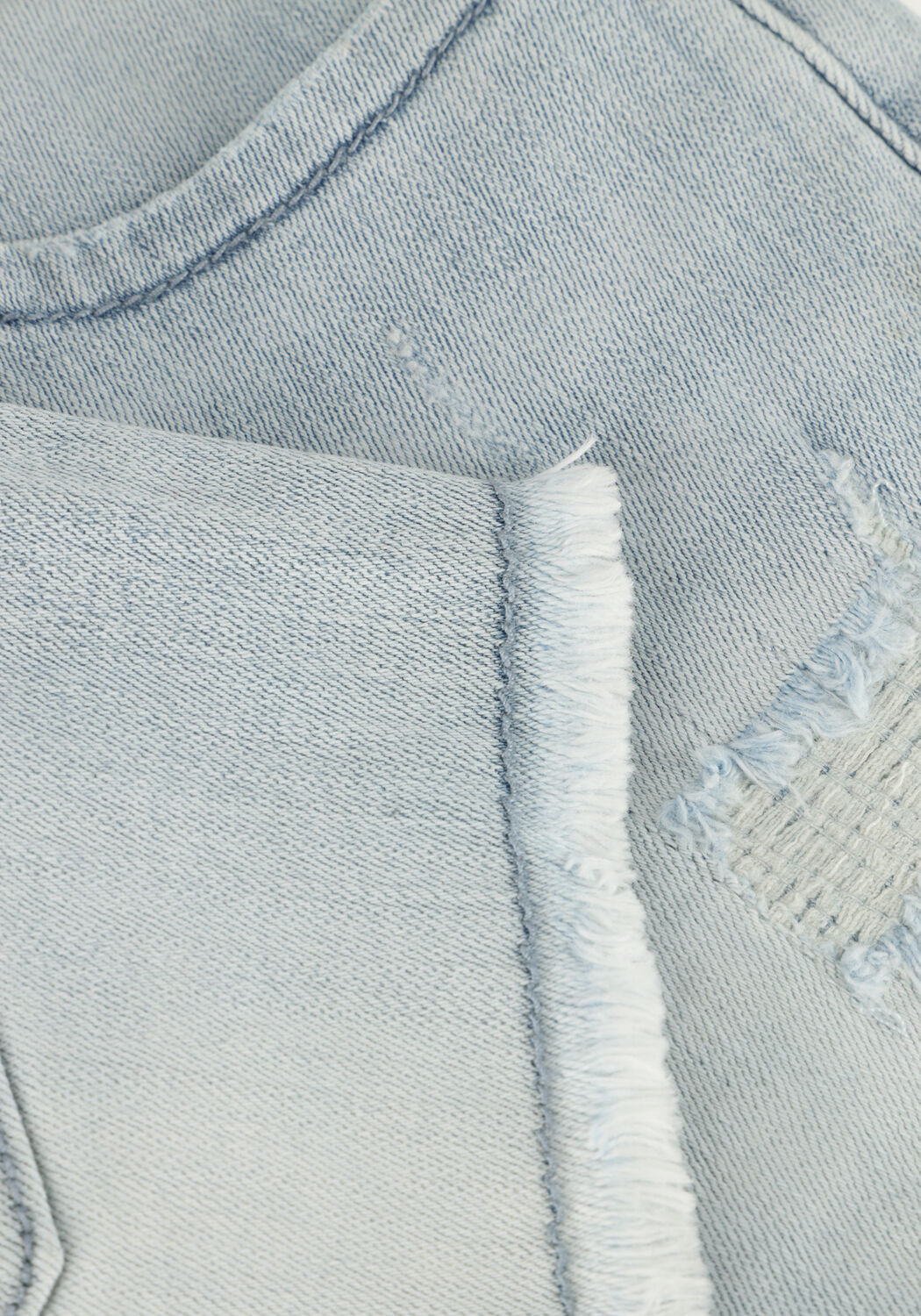 Hellblau INDIAN BLUE JEANS Kurze Hosen HIGH WAIST DENIM SHORT - large