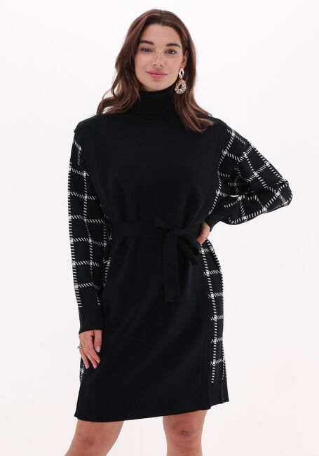 Schwarze SILVIAN HEACH Midikleid DRESS ROKAMA - large