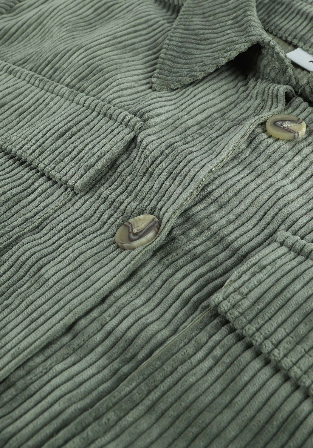 Gr&uuml;ne MSCH COPENHAGEN Blusen SAMEA JEPPI OVERSHIRT - large