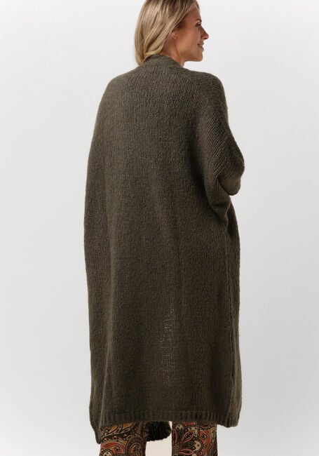 Grüne SUMMUM Strickjacke KIMONO CARDIGAN RUSTIC MOHAIR BLEND KNIT - large
