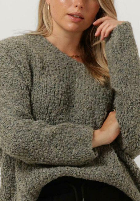 Grüne SIMPLE Pullover KNIT-BOCC-23-1 SWEATER - large