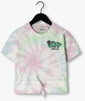 Mehrfarbige/Bunte SCOTCH & SODA T-shirt RELAXED-FIT KNOTTED TIE DYE T-SHIRT - medium